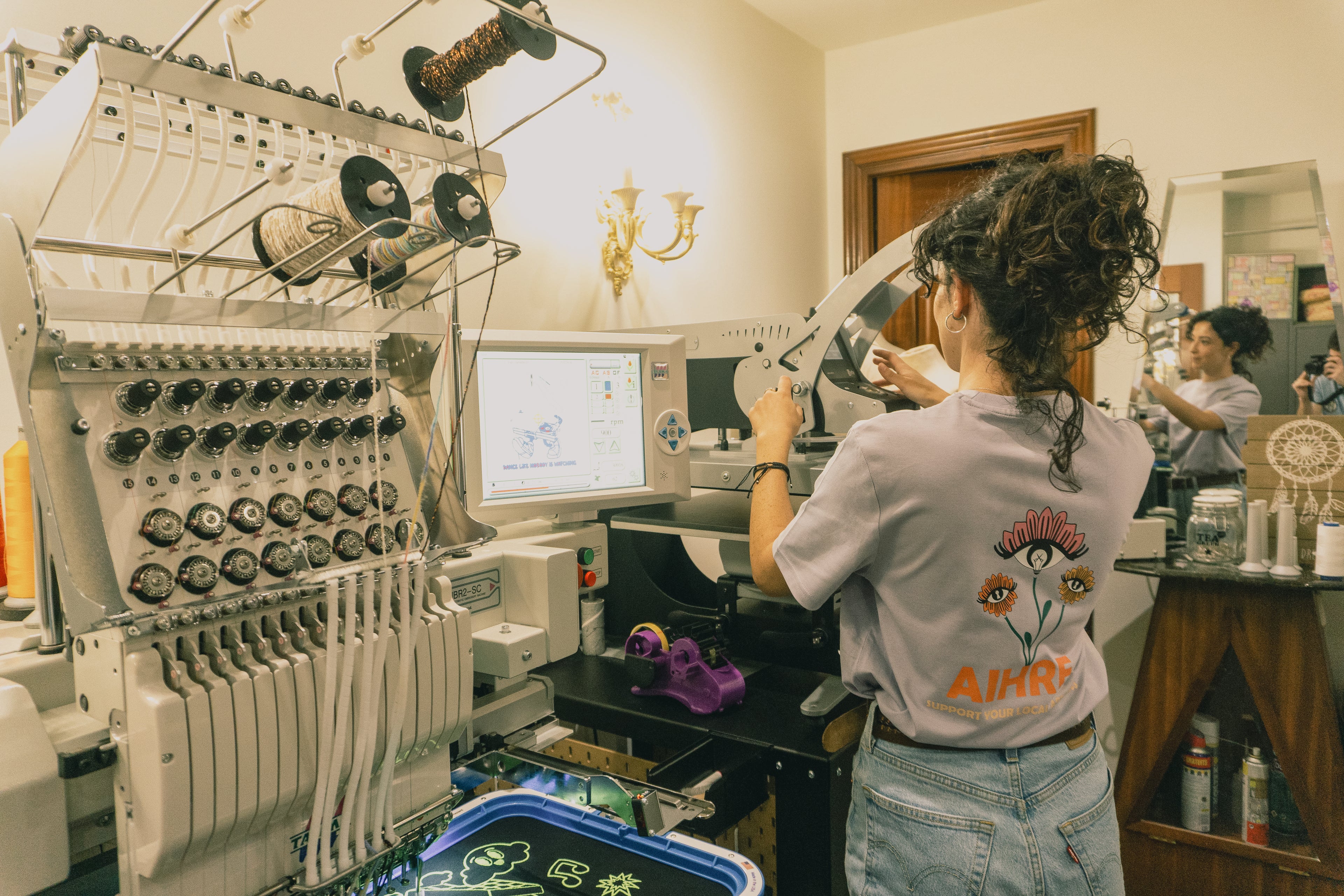 taller costura bordado personalización textil